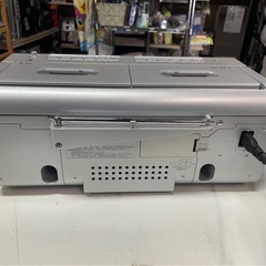 SONY　ソニー　CDラジオカセットコーダー　CFD-W77　テープ　ラジカセ　オーディオ　AM/FM　CDNG　電池稼働NG　稼働確認済　中古　④の画像