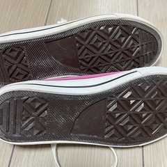 スニーカー23cmピンクの画像