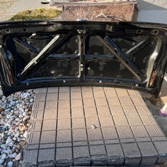 シルビア　s13 純正トランク　スポイラー　セットの画像