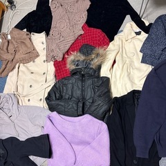 中古　レディース　冬物　コート　セーター他　20着の画像