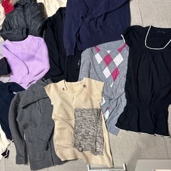 中古　レディース　冬物　コート　セーター他　20着の画像
