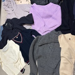 中古　レディース　冬物　コート　セーター他　20着の画像