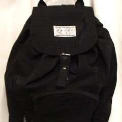 エース ACE LESUE リュックサック デイパック ナイロン バッグ 黒の画像