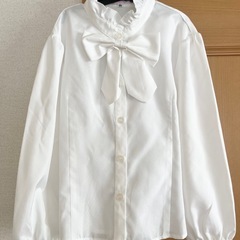 120シャツ付き⭐︎ツイードワンピースセットアップの画像