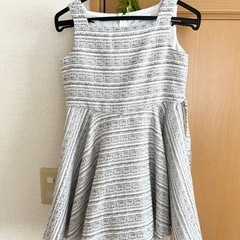 120シャツ付き⭐︎ツイードワンピースセットアップの画像