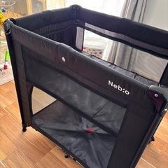 【美品】ベビーベッド　折りたたみの画像