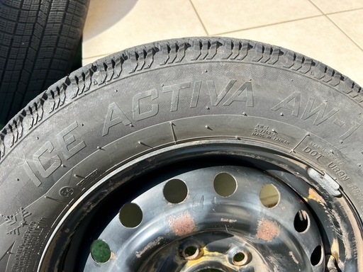 195/65R15スタッドレスタイヤホイール付