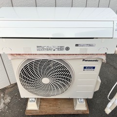 美品■パナソニック エアコン 2023年製 6畳用 エオリア■Panasonic CS-J223D 2.2kw 単相100V 冷媒R32■ナノイーX 抗菌エアフィルター 内部クリーン機能の画像