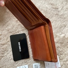 新品訳あり【モノコムサ 財布 3点セット】二つ折財布 カード入れ マネークリップ 小銭入れ 本革 ミニ財布 二つ折り財布の画像