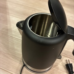 IRIS OHYAMA アイリスオーヤマ 電気ケトル ブラックの画像