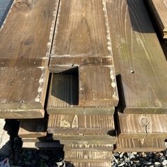 防虫防腐木材（杉）等の画像