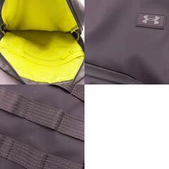 アンダーアーマー UAトライアンフ スポーツ バックパック AshTaupe / AshTaupe 1372290 UNDER ARMOUR シューズ用コンパートメント付 通勤 通学 ジムの画像