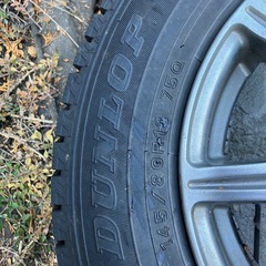 スタッドレスタイヤ　145/80R13 ホイールセット 14インチ 引取り限定の画像