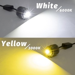 　新品未使用品　LEDフォグ　2色発光　　の画像