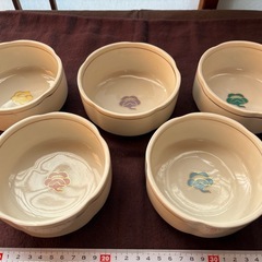 たち吉　小鉢　5個まとめ 色違いの画像