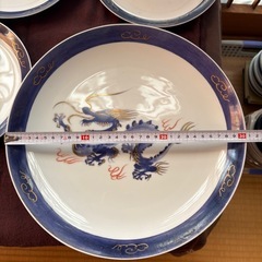 有田焼　中華食器　大皿5枚&特大皿1枚　まとめの画像