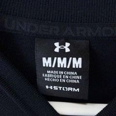 [未使用] アンダーアーマー UAバーシティ ジャケット M ブラック 6007425 メンズ UNDER ARMOUR スタジャン ダブルニット素材の画像