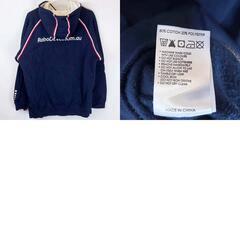 MELBOURNE REBELS メルボルン レベルズ スーパーラグビー プルオーバー パーカー L ネイビーの画像