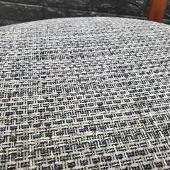 【アウトレット品】北欧デザイン ダイニングチェア ２脚セット リビングチェア ウォルナット×チャコールグレーの画像