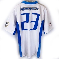 COTTON TRADERS コットントレーダース 九州電力 キューデンヴォルテクス ジャージ ユニフォーム S ホワイトの画像