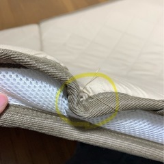 《ニトリ》厚手二つ折りシングルマットレスの画像