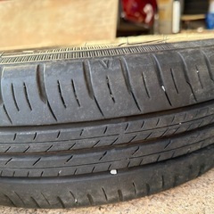 ノーマルタイヤ　バリ目　155/665/14 の画像