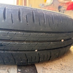 ノーマルタイヤ　バリ目　155/665/14 の画像