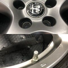 【BS BRIDGESTONE BLIZZAK DM-V3 235/60R18】スタッドレス【アルファロメオ ステルヴィオ 18インチ 8J5HPCD110+34】22年製 バリ溝 (STF078)の画像