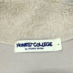 GU × STUDIO SEVEN ボアフリースジャケット Lの画像