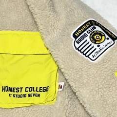 GU × STUDIO SEVEN ボアフリースジャケット Lの画像