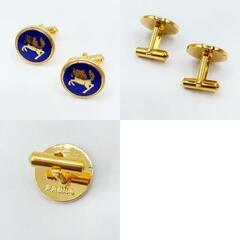 東京競馬場 ネクタイピン カフス セット 競馬 記念品の画像