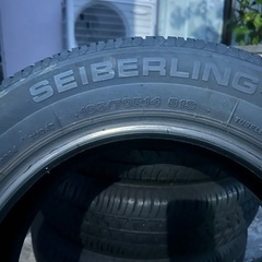 値下げ‼️🉐中古🛞タイヤ　165/70R14の画像