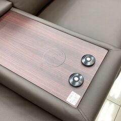 電動リクライニングソファー　2人掛け　センターユニット付　軽度の使用感有の画像
