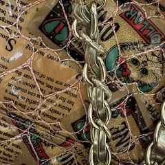 猫ちゃんチェーンミニショルダー(少し劣化が見られるのでお値下げ)の画像