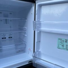 ★動作〇★ 清掃済 保障有 冷蔵庫 三菱 MR-P15Y -B 146L 2015年製 2ドア 右開き シンプル 単身 一人暮らし 向けの画像