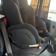 Aprica　アプリカ　ディアターンプラス　新生児　チャイルドシート　簡易クリーニング済みの画像