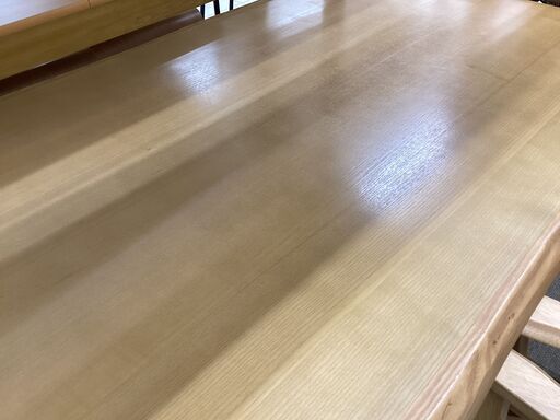 ベンチダイニング 4点セット　サザナミ　ニトリ　使用感有