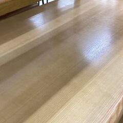 ベンチダイニング 4点セット　サザナミ　ニトリ　使用感有の画像