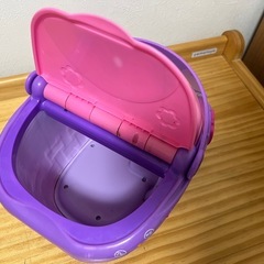 英語でおしゃべりするバスケットの画像