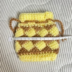 ミニポーチ 巾着の画像