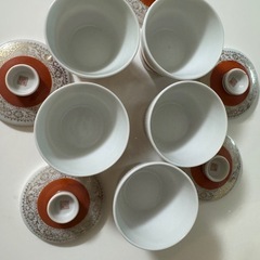 蓋付きカップ５セットの画像