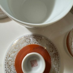 蓋付きカップ５セットの画像