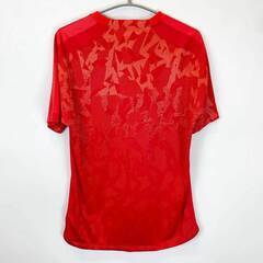 ナイキ 半袖シャツ DRY-FIT L レッド NIKE サッカー フットサルの画像