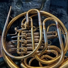 YAMAHA ヤマハ YHR-661 フルダブルホルン マウスピース付きの画像