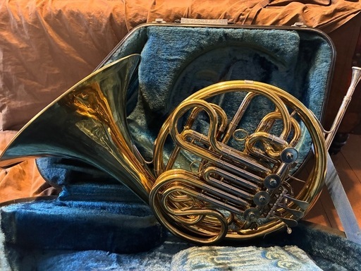 YAMAHA ヤマハ YHR-661 フルダブルホルン マウスピース付き