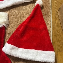 サンタの帽子　くつしたの画像