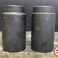 【久留米】【引き取り限定】【中古品】Snap-on スナップオン SIMM360-270 1/2 ディープインパクトソケット 6角 5点セット サイズ:36・34・32・29・27mmの画像