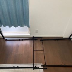 ニトリ　ベッドフレーム　シングルの画像