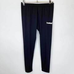 [未使用] ヒュンメル レイヤードプラクティスパンツセット O ブラック HAP2116 メンズ hummel サッカー フットサルの画像