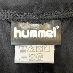 [未使用] ヒュンメル レイヤードプラクティスパンツセット O ブラック HAP2116 メンズ hummel サッカー フットサルの画像